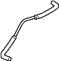 Image of Engine Coolant Overflow Hose image for your 2016 Porsche Boxster  Base Convertible 
