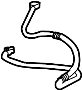 Image of A/C Refrigerant Suction Hose image for your 2013 Porsche 911  Carrera 4 Convertible 