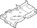 Image of Battery Cover image for your 2011 Porsche 911   