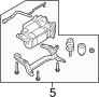 95535890201 Air Suspension Compressor Hardware Kit