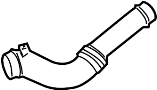 View Engine Air Intake Hose Full-Sized Product Image 1 of 1