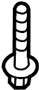 View Engine Cradle Bolt Full-Sized Product Image