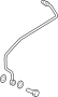 Image of Turbocharger Coolant Line image for your 2017 Porsche Cayenne  Turbo S Sport Utility 