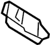 View Exhaust Manifold Heat Shield (Rear, Lower) Full-Sized Product Image