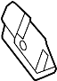 View Exhaust Manifold Heat Shield (Rear, Lower) Full-Sized Product Image