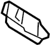 View Exhaust Manifold Heat Shield (Rear, Lower) Full-Sized Product Image