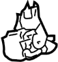 View Muffler. Bracket. (Front, Rear) Full-Sized Product Image
