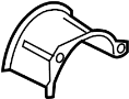 Image of Shield. Heat. Catalytic. Heat Shield used on the. image for your 2019 Porsche 911   