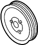 View Power Steering Pump Pulley Full-Sized Product Image