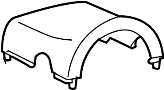 Image of Steering Column Cover (Upper) image for your 2012 Porsche Cayman   