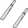 View Folding Seat Latch Release Handle Full-Sized Product Image 1 of 1