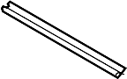 Image of Sunroof Glass Seal (Front, Rear) image for your 2013 Porsche 911   