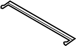 Image of Sunroof Drip Rail image for your 2016 Porsche Boxster   