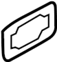Image of Exterior Door Handle Gasket image for your 2009 Porsche Cayenne   