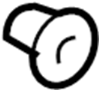 View Door Molding Clip (Lower) Full-Sized Product Image 1 of 2