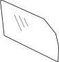 Image of Door Glass (Right, Rear) image for your 2024 Porsche 718 Cayman   