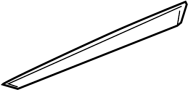 Image of Door Trim Molding (Rear) image for your Porsche