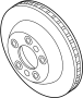 Image of Disc Brake Rotor (Rear) image for your 2023 Porsche 718 Cayman   