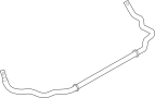 Image of Suspension Stabilizer Bar (Rear) image for your Porsche Cayenne  