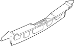 Image of Liftgate Trim Scuff Plate (Rear) image for your 2022 Porsche 718 Cayman   
