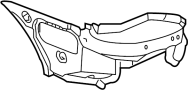 Image of Tail Light Pocket (Rear). Structure to which the. image for your 2003 Porsche Cayenne   