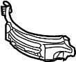Image of Frame Cross Member. Reinforcement. image for your 2008 Porsche Cayenne 3.6L V6 M/T Base Sport Utility 