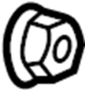 View Nut.  Full-Sized Product Image