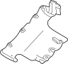 Image of Radiator Support Splash Shield (Front, Lower) image for your 2005 Porsche Cayenne   