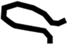 Image of Retainer. Hose. Clip. Spring. Sensor. (Upper, Lower). A &quot;C&quot; shaped Clip which. image for your 2016 Porsche Macan  S Sport Utility 
