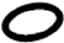 Image of Elbow o - ring. Outlet pipe o - ring. Included with: Elbow. image for your 2013 Porsche Cayenne   