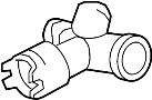 Image of Engine Coolant Pipe image for your 2015 Porsche Cayenne   