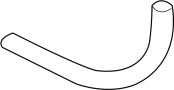 Image of Engine Coolant Hose. Engine Oil Cooler Line. Intake tube. Water Hose. Engine Oil Cooler Line. image for your 2016 Porsche 911 3.4L 6 cylinder M/T AWD Carrera 4 Black Edition Convertible 
