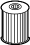 View Engine Oil Filter Element Full-Sized Product Image