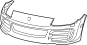 Image of Bumper Cover (Front) image for your 1958 Porsche
