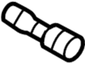 Image of Headlight Washer Hose Connector image for your 1990 Porsche 944 S2 Coupe