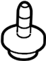 View Bolt. Shield. Screw. (Front, Rear, Upper) Full-Sized Product Image