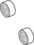 Image of Accessory Drive Belt Idler Pulley image for your 2012 Porsche 911   