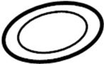 View Seal. Pipe. Ring. Coolant. Engine. O. Outlet.  Full-Sized Product Image 1 of 2