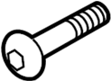 View Radiator Mount Bolt (Upper, Lower) Full-Sized Product Image