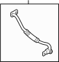 View Automatic Transmission Oil Cooler Hose Assembly Full-Sized Product Image