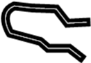View Retainer. Hose. Clip. Spring. Sensor. (Upper, Lower) Full-Sized Product Image