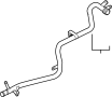 Image of Engine Coolant Pipe image for your 2016 Porsche Cayenne   