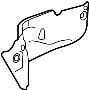 Image of Insulator. Insulation. PLENUM PA. Dash shield. Engine Compartment. Fender. Engine Compartment. image for your 2021 Porsche 718 Spyder   