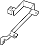 Image of Engine Control Module (ECM) Hold Down image for your 2011 Porsche Cayenne   