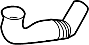 View Engine Air Intake Hose (Lower) Full-Sized Product Image