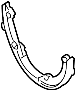 View Engine Timing Chain Guide (Upper) Full-Sized Product Image 1 of 4