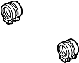 PAB111220B Clamping sleeve. Muffler w/tpipe Clamp. (Front, Rear)