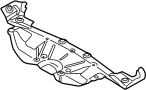 View Floor Pan Heat Shield (Rear) Full-Sized Product Image