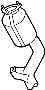 Image of Catalytic Converter image for your Porsche