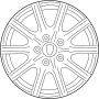 Image of Wheel image for your 2009 Porsche 911  Carrera S Convertible 